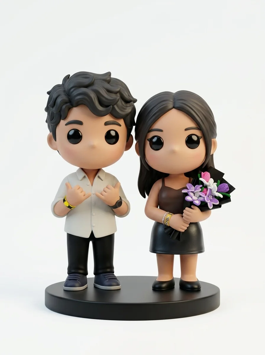 The Mini we sculpted from that photo